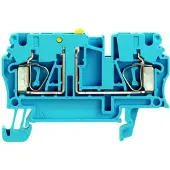 Weidmuller 8731710000 Testscheidingsserieklem Spanveer Blauw 100 stuk(s)