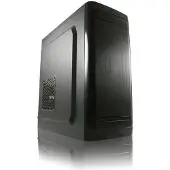LC-Power - Classic 7034B - Tower - ATX - ohne Netzteil Midi-tower PC-behuizing Zwart