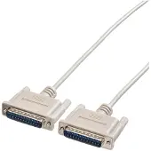 Roline Premium seriële RS232 kabel 25-pins SUB-D (m) - 25-pins SUB-D (m) / gegoten connectoren - 3 meter