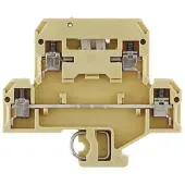 Weidmuller 0412960000 Meetscheidingsklem Schroeven Beige, Geel 100 stuk(s) Piece