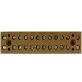 Weidmuller 0625320000 Klemstrook 22 mm Schroeven Olijf-groen 25 stuk(s)