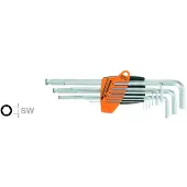 Weidmuller SK WSD-S 1,5-10,0 Inbus Haakse schroevendraaierset 1.5 mm, 2 mm, 2.5 mm, 3 mm, 4 mm, 5 mm, 6 mm, 8 mm, 10 mm 1.5 mm 9-delig