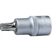 Ks Tools 917.1334, Doppelsleutel, 1/2 inch, metrisch, 1 kop, T15, chroomvanadiumstaal