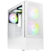 Kolink OBSERVATORY MX, Midi-toren, PC, Wit, ATX, Micro ATX, Mini-ITX, Kat, Gehard glas, Gaming