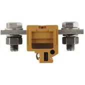 Weidmuller 0170620000 Doorgangsserieklem Boutaansluiting Middelgeel 5 stuk(s) Piece