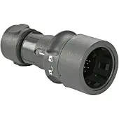 BULGIN PXP6010/03P/CR/0507 Ronde connector Stekker, recht Totaal aantal polen: 2 + PE Serie (ronde connectoren): Buccaneer 6000 1 stuk(s)