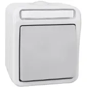PERANOVA 102443 Pera Knop spatwaterdicht Lichtgrijs, Donkergrijs 1 stuk(s)