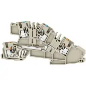 Weidmuller 2668910000 Installatie-etageklem Steekaansluiting Beige 50 stuk(s) Piece