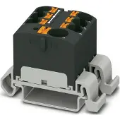 Phoenix Contact 3273738 Verdeelblok Push-In-klem Zwart 8 stuk(s)