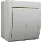 Busch-Jaeger BJ APWG oceaan serie 2601/5W-54, kleur: alpinweiss (Alpenwit)