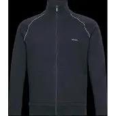BOSS Sweatvest 'Mix&Match' donkerblauw / wit