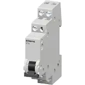 Siemens contractschakelaar, 20A, 1 schakelaar, 1 lamp, 10A