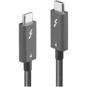 Lindy 31121 Thunderbolt-kabel Thunderbolt 4 Thunderbolt (USB-C) stekker 2.00 m Meerdere kleuren