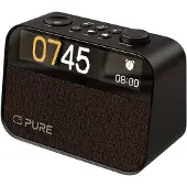 Pure Wekkerradio Moment Zwart