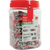 Fischer 570550 DuoPower Pluggenset 50 mm 10 mm 210 stuk(s)