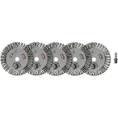 Kunzer 5 stuks Turbo-egel en een doos incl. 1 bevestigingspen 7TI06 1 set(s)