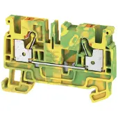Weidmuller 2051360000 Aardklem 6.1 mm Spanveer Toewijzing: Terre Groen, Geel 50 stuk(s) Piece