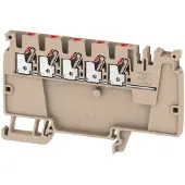 Weidmuller 1988290000 Doorgangsklem 5.1 mm Spanveer Grijs 50 stuk(s)