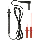 Benning 044119 Veiligheidsmeetsnoerenset Banaanstekker 4 mm Testpunt 1.00 m Zwart 1 stuk(s)