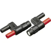 Fluke PM9082 Meetadapter BNC-stekker - Bus 4 mm Zwart