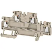 Weidmuller 2469370000 Doorgangsklem 2-etages 3.50 mm Spanveer Beige 50 stuk(s)