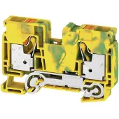 Weidmuller 2494010000 Aardklem 12 mm Push-In-klem Groen, Geel 20 stuk(s)