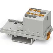 Phoenix Contact 3273066 Verdeelblok 28.6 mm Spanveer Grijs 10 stuk(s) Piece