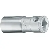 Gedore 56 6361770 Vierkant massief 10 mm (3/8 inch) Bougiesleutelinzet Houderfunctie 18 mm 3/8 18 mm 3/8 (10 mm)