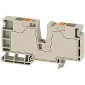 Weidmuller 2502280000 Doorgangsserieklem 12 mm Push-In-klem Beige 20 stuk(s) Piece