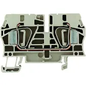 Weidmuller 1791190000 Doorgangsserieklem Spanveer Donkerbeige 20 stuk(s)