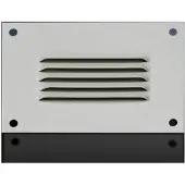Rittal SK 2542.235 2542235 Ventilatieplaat (l x b x h) 8 x 210 x 100 mm Plaatstaal Grijs 4 stuk(s)