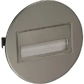 ZAMEL 13-211-22 Sona LED-wandinbouwlamp LED 0.42 W Staal