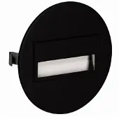 ZAMEL 13-211-62 Sona LED-wandinbouwlamp LED LED vast ingebouwd 0.42 W Zwart