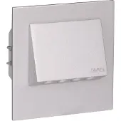 ZAMEL 11-221-12 Navi LED-wandinbouwlamp LED LED vast ingebouwd 0.42 W Aluminium