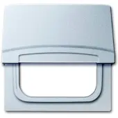 ABB Busch-Jaeger Adapterplaat Met Afdekking IP44 Aluminium - 2CKA001710A3785