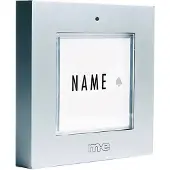 M-E Modern-Electronics 41272 Zender voor Draadloze deurbel Met naambord