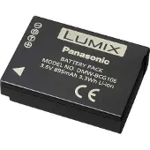 Panasonic Lumix DMW-BCG10E | Oplaadbare batterij 3.6V, 895mAh (min), 3.3Wh - Zwart, Hoge Capaciteit, Lange Duur