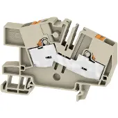 Weidmuller 2668700000 Installatie-etageklem 8.1 mm Steekaansluiting Beige 50 stuk(s) Package