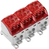 Weidmuller 2725330000 Verdeelblok Schroeven Rood 1 stuk(s)