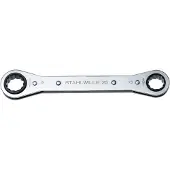 Stahlwille Ratelringsleutel | 7 x 8 mm | 12-KT. lengte 109 mm | aantal tanden 22 | 1 stuk - 41130708 41130708