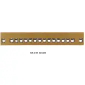 Weidmuller 0244220000 Klemstrook Schroeven Middelgeel 20 stuk(s)