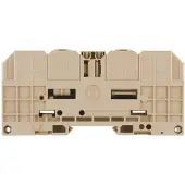 Weidmuller 1028400000 Doorgangsserieklem Boutaansluiting Donkerbeige 10 stuk(s) Piece