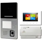 HHG Villa AP Set 1 FP Buitenunit voor Video-intercomset 2-draads