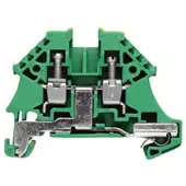 Weidmuller 1042700000 Aardingsklem Schroeven Groen-geel 100 stuk(s) Piece