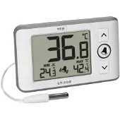 TFA-Dostmann Digitales Profi-Thermometer mit Kabelfühler LT 202 30.1052.02 Thermometer Wit