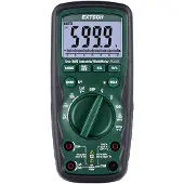 Extech EX520A Multimeter Digitaal LoZ CAT IV 600 V Weergave (counts): 6000
