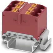 Phoenix Contact 1082481 Verdeelblok Push-In-klem Rood 10 stuk(s)