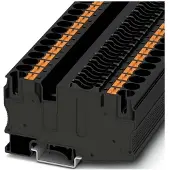 Phoenix Contact 1088498 Zekering-serieklem Push-In-klem Zwart 25 stuk(s) Piece