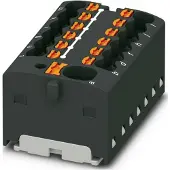 Phoenix Contact 1046967 Verdeelblok Push-In-klem Zwart 20 stuk(s)