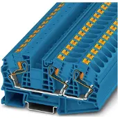 Phoenix Contact 3208773 Doorgangsklem Push-In-klem Blauw 25 stuk(s) Piece
